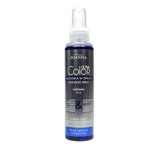 Joanna Ultra Color Toni piešķirošs matu sprejs sirmiem matiem Blue  150 ml