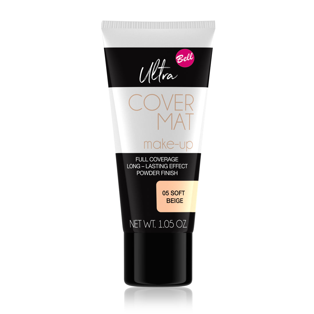 Ultra Cover Mat Matējošs intensīvi klājošs tonālais krēms