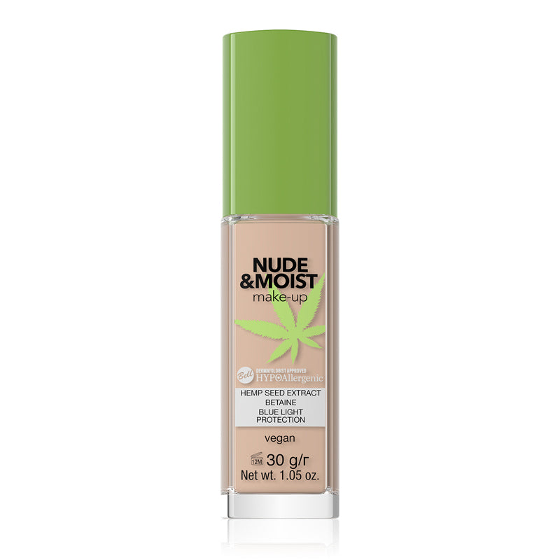 Nude & Moist Tonālais krēms