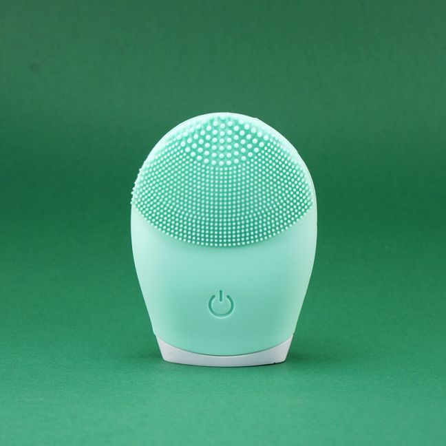 Vibrējošs Silikona sejas mazgāšanas sūklītis