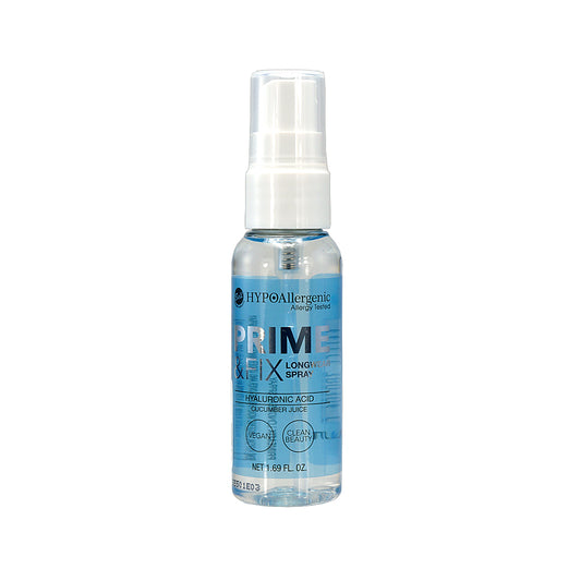 Hypoallergenic Prime & Fix Longwear Setting Spray with Hyaluronic Acid 50ml