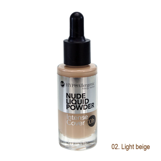 Nude Liquid Hipoalerģisks matēts šķidrais pūderis