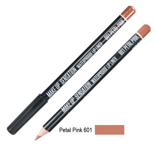 Lip liner No.601 Petal Pink waterproof
